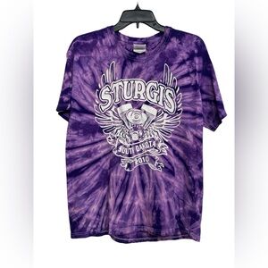 Sturgis 2010 tie-dyed tee size large